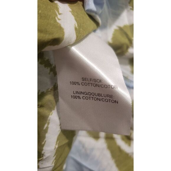 Tanya Taylor Hazelle Tropical Print Lightweight‎ Cotton Midi Skirt Size 1XL NWT - Picture 10 of 12